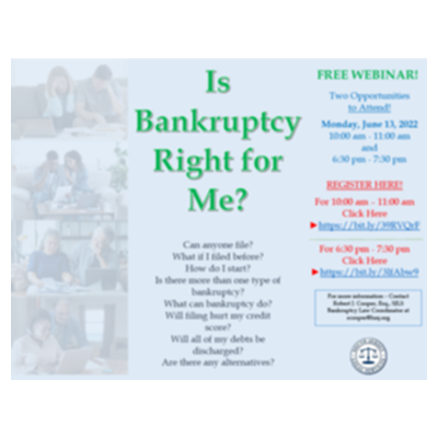Is Bankruptcy Right for Me?