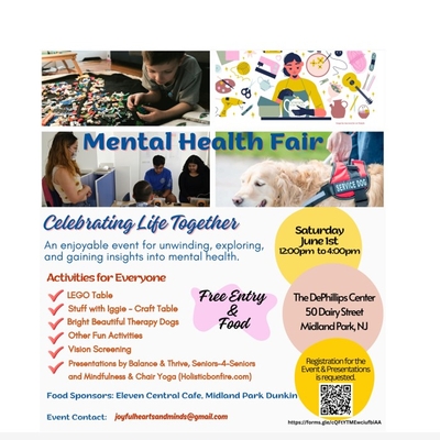 Celebrating Life Together Mental Health Fair (Balance & Thrive Counseling Center)